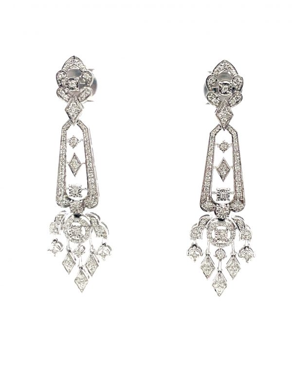 Diamond earring OB598