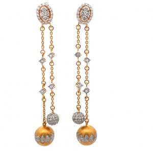 Diamond earring OE539