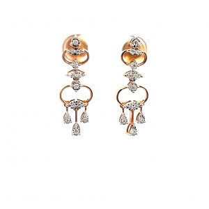 Diamond earrings OE540