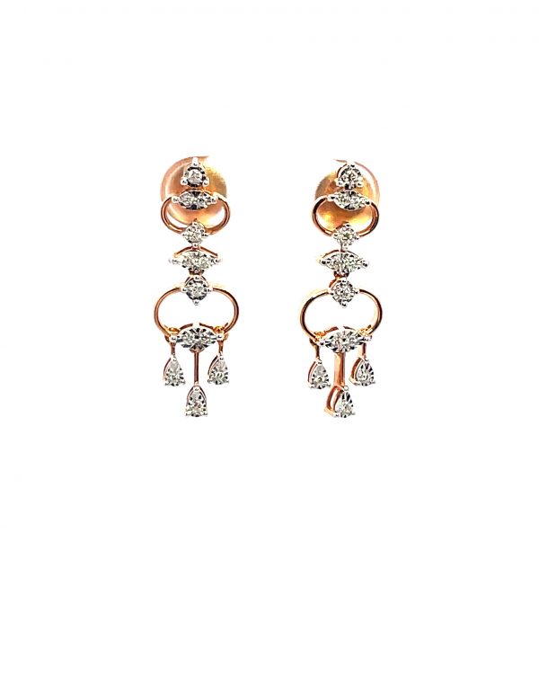 Diamond earrings OE540