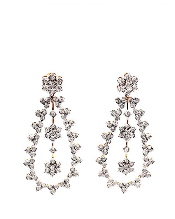 Diamond earring OE554