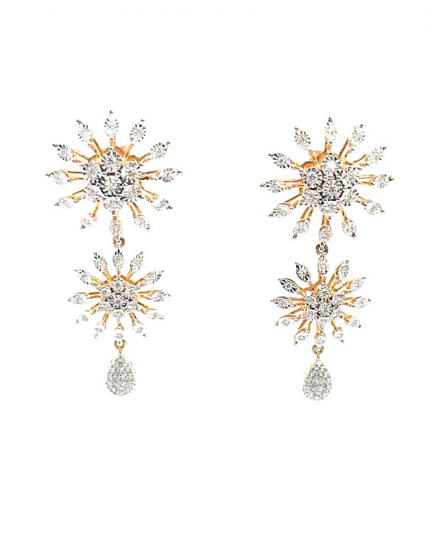 Diamond earrings