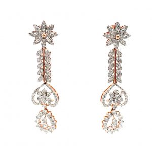 Diamond earring OE563