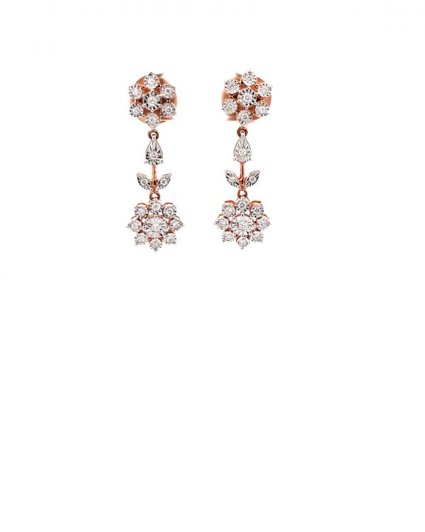 Diamond earrings OE578