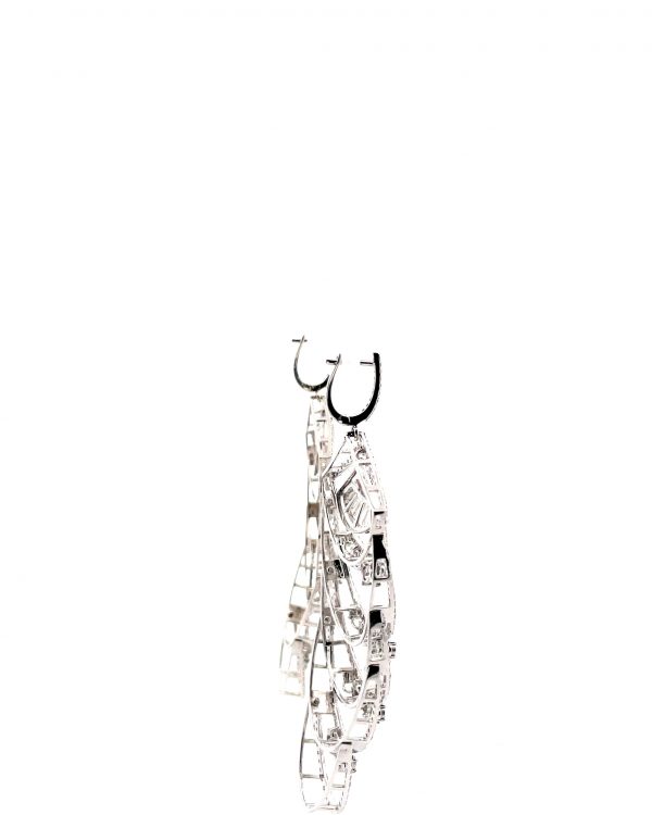 Diamond earrings OE 590 - Image 2