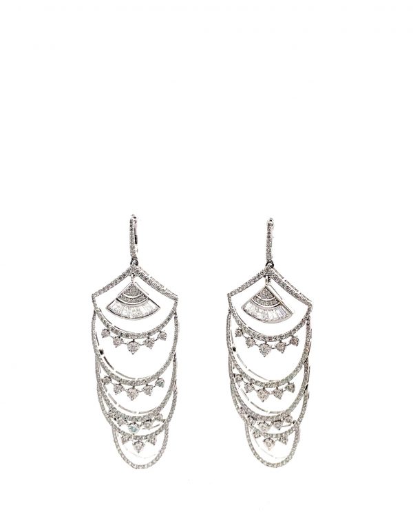 Diamond earrings OE 590
