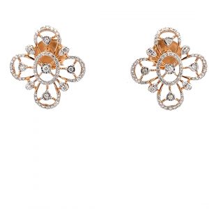 Diamond earrings OE603