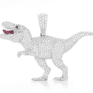 Icy T-Rex Pendant